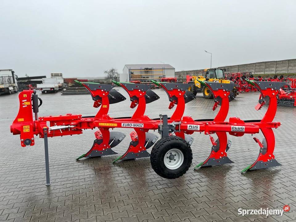 Pług obrotowy obracalny POR duży EUROMASZ ZAB Jasło
