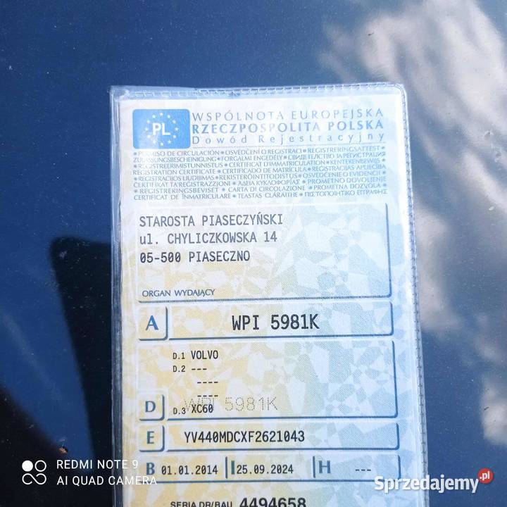 Volvo XC 60 Magdalenka