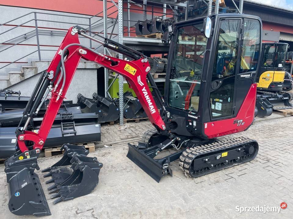 Nowa minikoparka YANMAR SV17VT SV17 Premium Warszawa