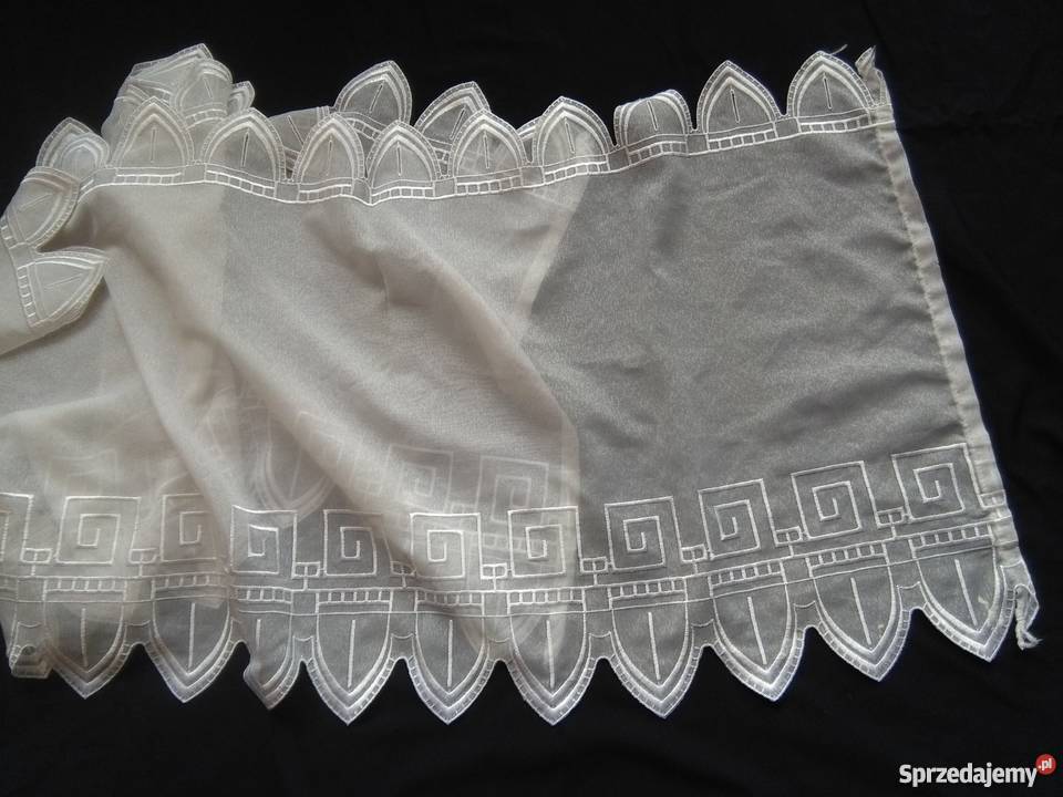 194 x 53 Zazdrostka woalowa firanka woal Gdynia