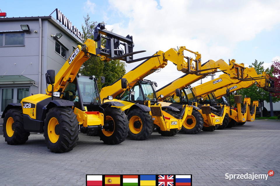 Ładowarka Teleskopowa JCB 540140 14 m 1800 MTH 1800h Dźwigi, podnośniki małopolskie Kraków