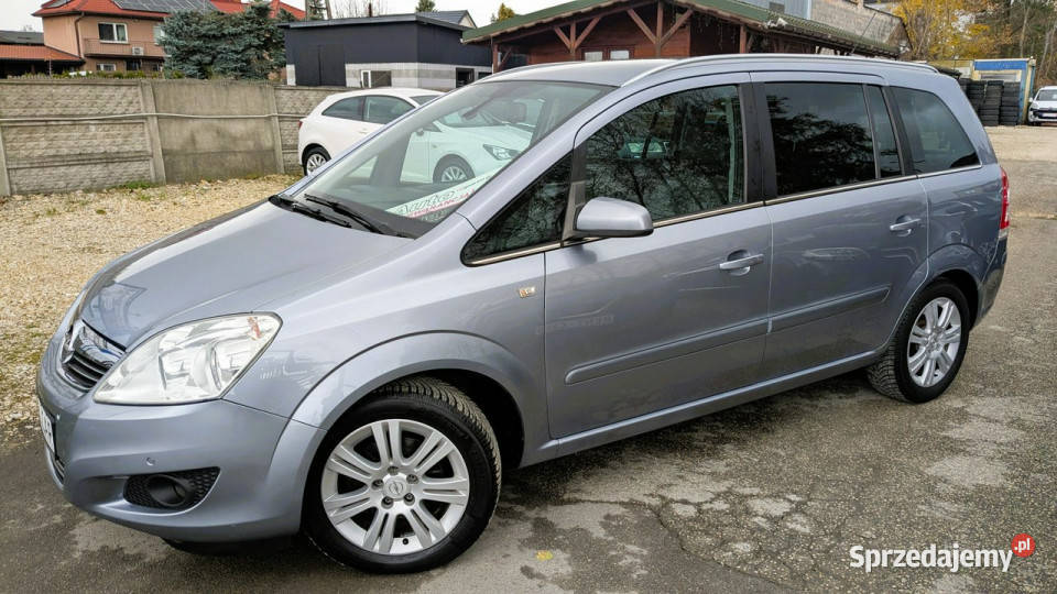 Opel Zafira 16i116OPŁACONYBezwypadkowy7Osób benzyna śląskie Częstochowa