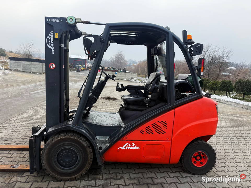 wózek widłowy LINDE H35T LPG TRIPLEX 460m Wózki widłowe łódzkie Działoszyn