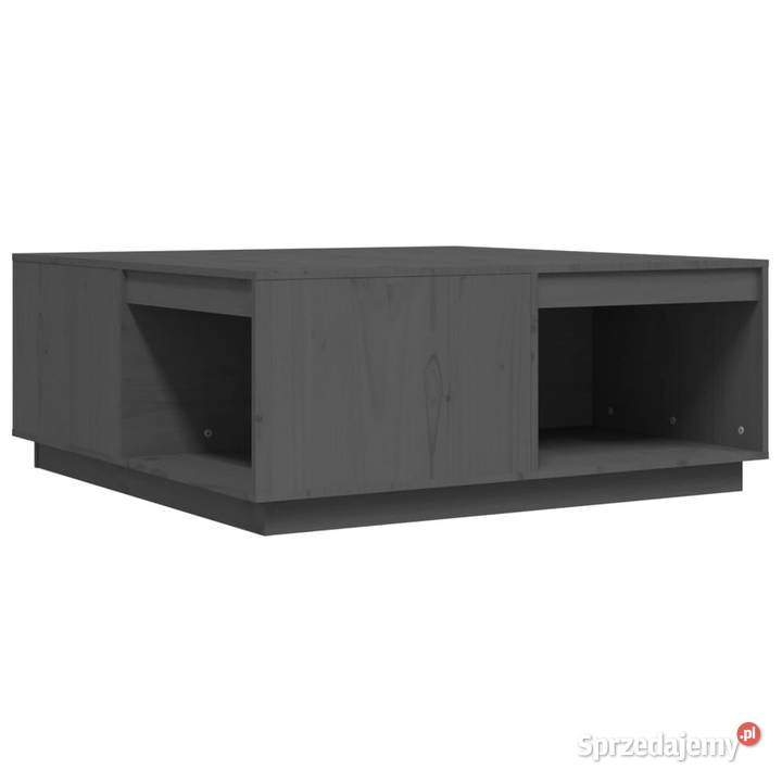 Stolik kawowy szary 100x101x405 lite drewno mazowieckie Warszawa