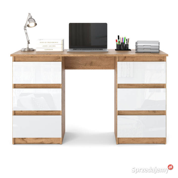 Biurko Szkolne Komputerowe Nowoczesne Loft Wotan Biurka