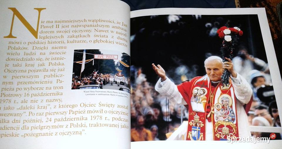 Ojciec wszystkich narodów Jan Paweł II 19202005 Chełm sprzedam