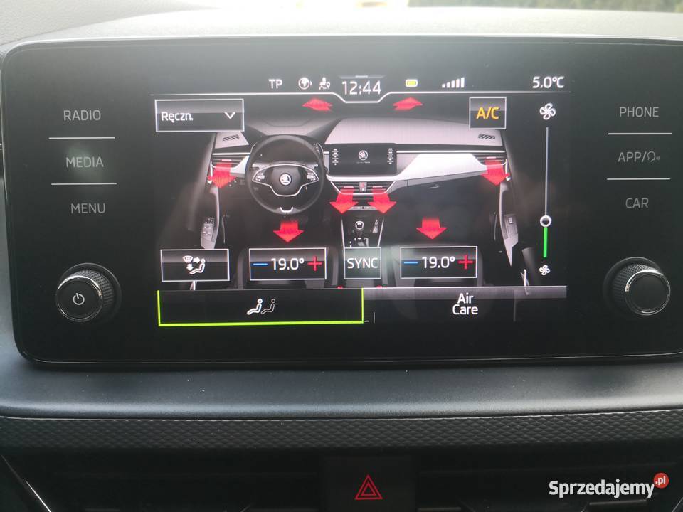 Skoda Scala Ambition Serwis Aso Salon Nawigacja Kraków sprzedam