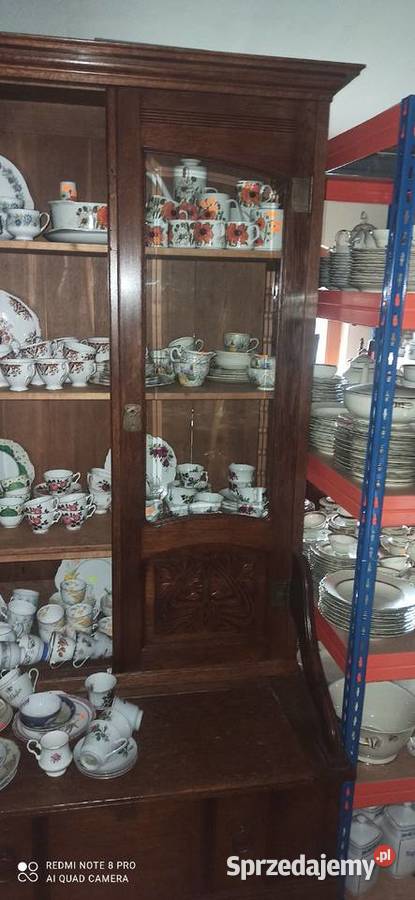 Biblioteka Secesja dąb Meble