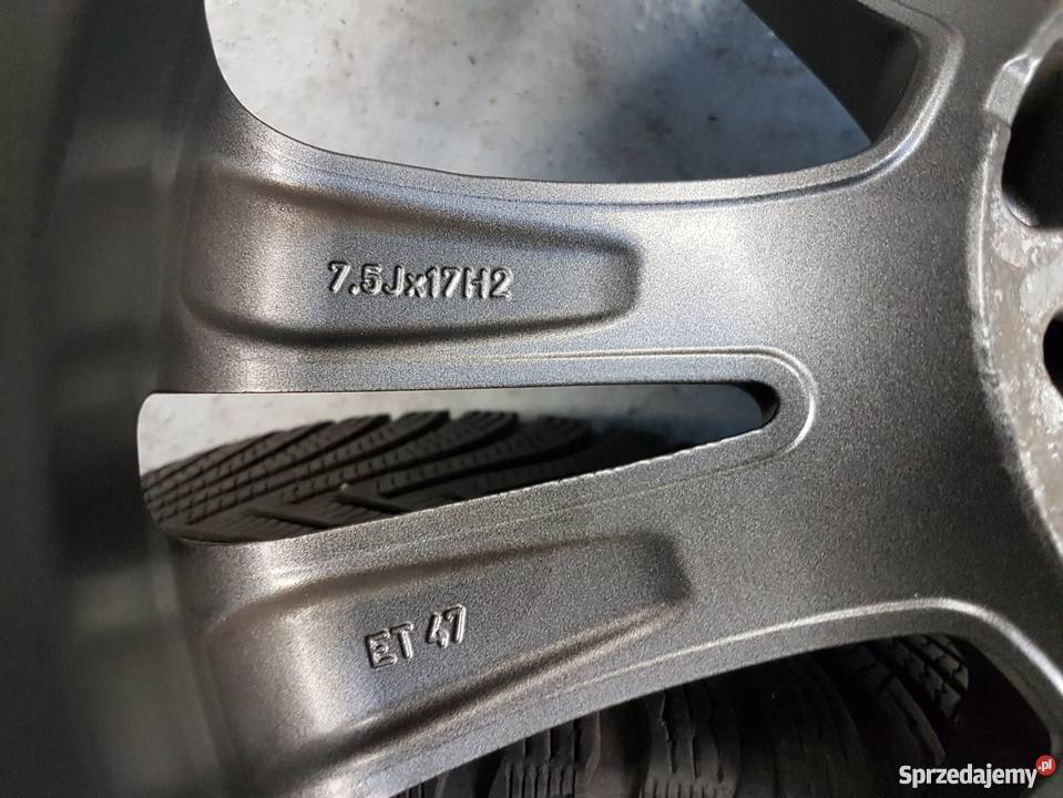 4 felgi aluminiowe 17 do Mercedes Cklasa W204 Części samochodowe mazowieckie Warszawa