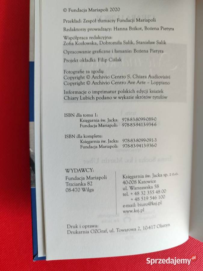 Chiara Lubich Nie ma kolców bez róży Myśli na ISBN 9788380990913 Katowice