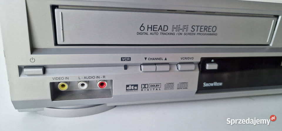 Video magnetowid DVD KOMBO DVD VHS ORION Międzychód