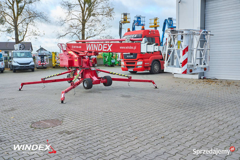 Podnośnik koszowy na kołach Denka DL 22 N Chojnice