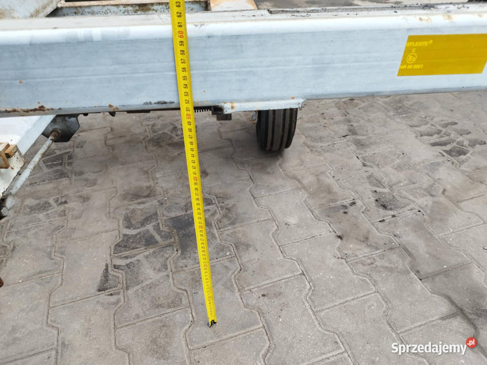 Przyczepa transportowa do przewozu sadownicza na Strzyżew