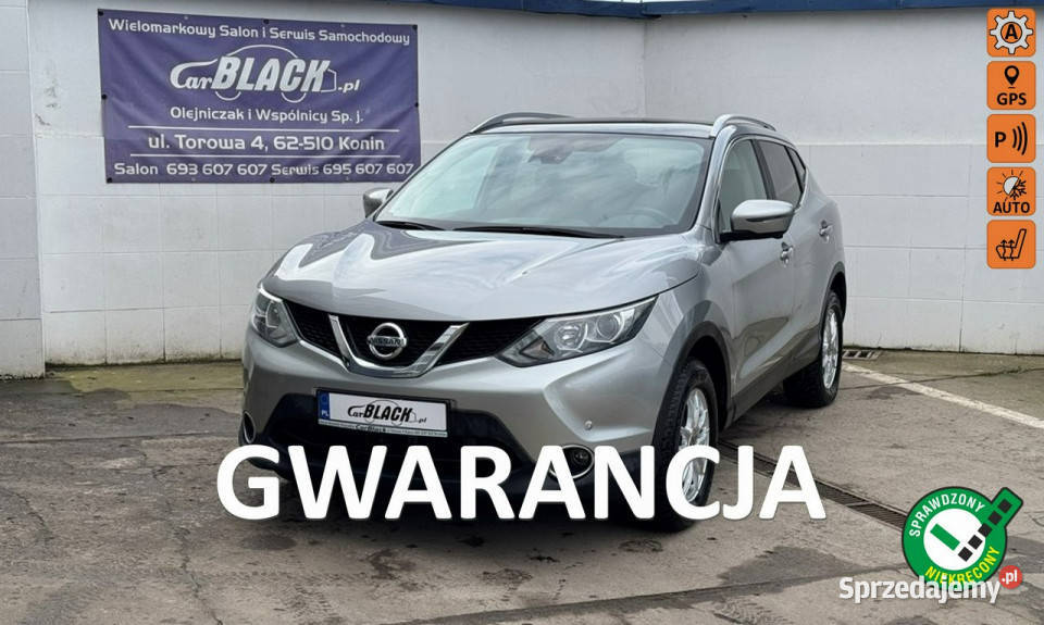 Nissan Qashqai Pisemna Gwarancja 12 miesięcy II SUV Konin