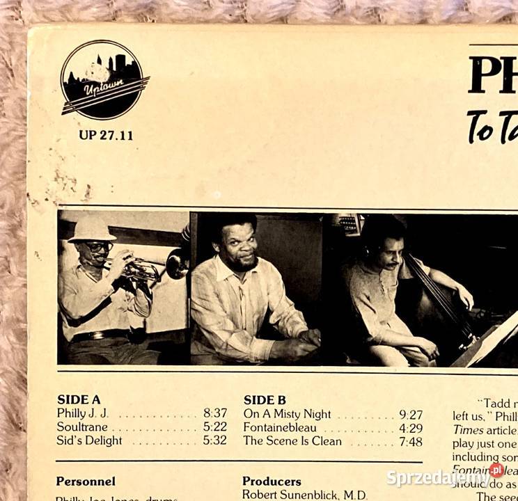 Philly Joe Jones Dameronia To Tadd With Love 1 płyta