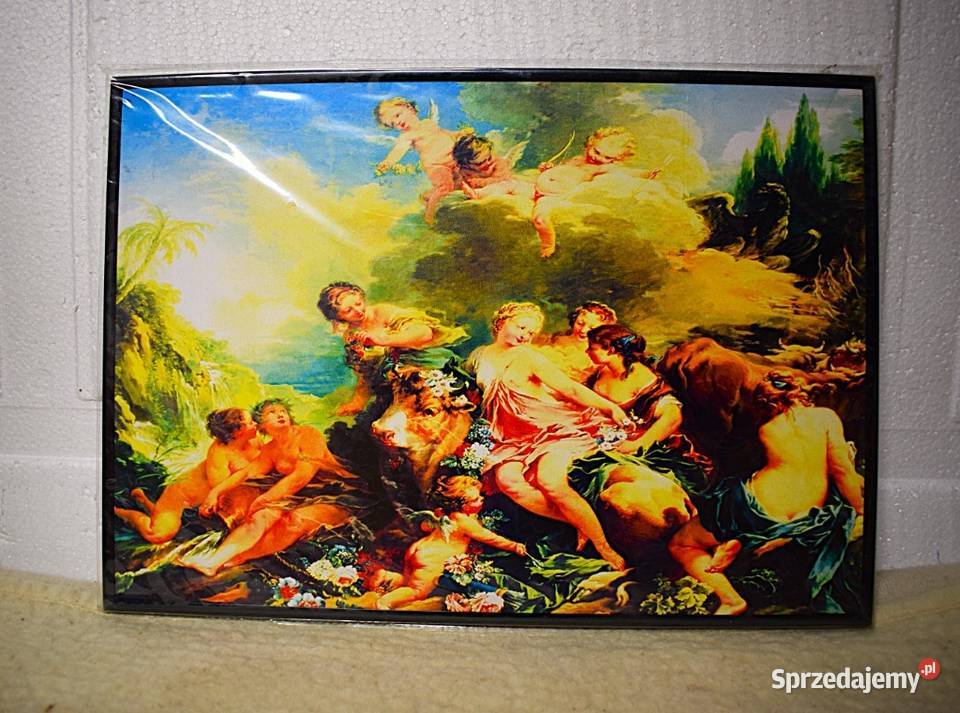 Francois Boucher Porwanie Europy Pozostałe Chełmno sprzedam