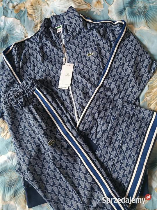 Komplet dresowy Lacoste Monogram wygodny XL Lacoste Białystok sprzedam