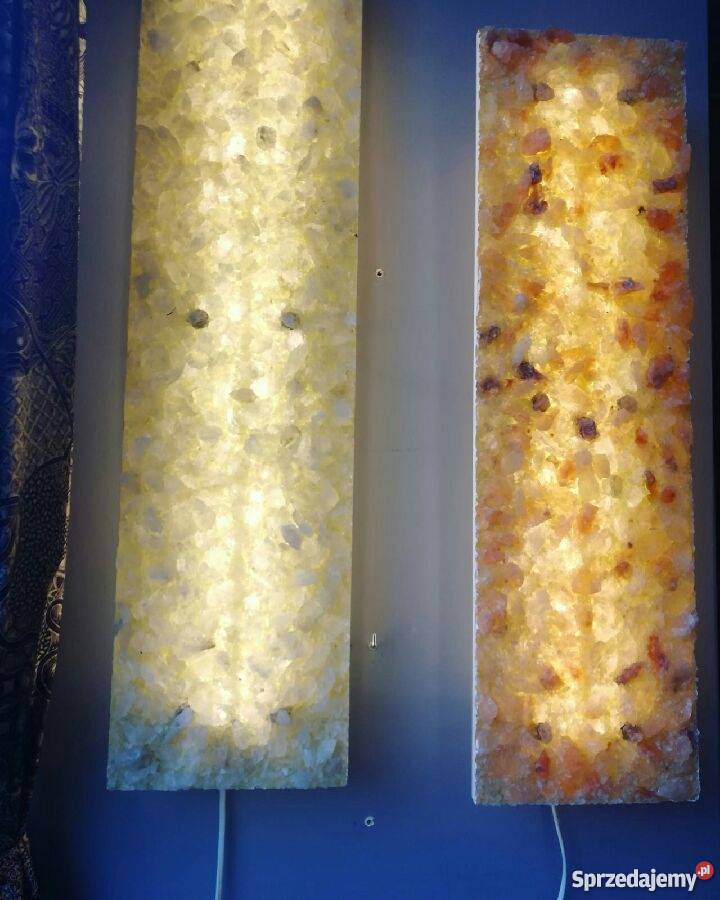 Lampa solna kinkiet dekoracja aranżacja panel Istebna