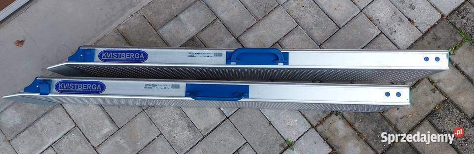 Rampy podjazdy aluminiowe składane 116202 firmy Zawiercie sprzedam