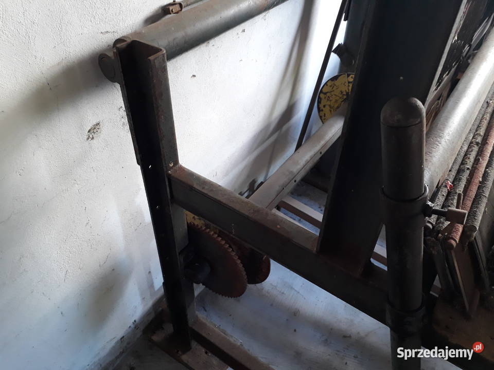 Warsztat tkacki krosno metalowy lubelskie Zamość