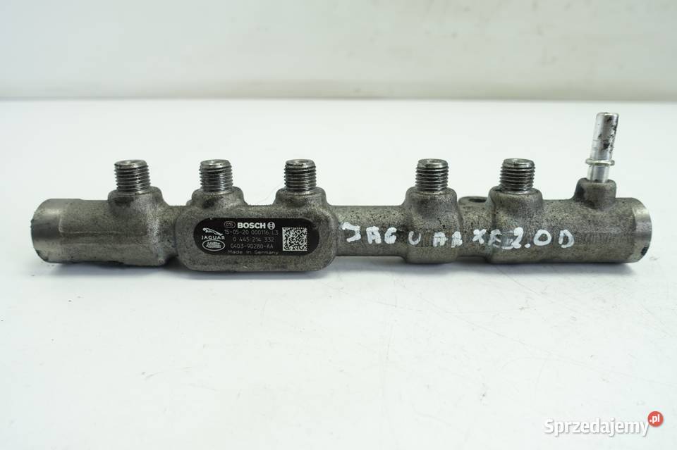 Jaguar XE 20 D LISTWA WTRYSKOWA 0445214332 osobowe sprzedam