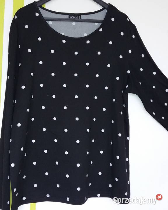 XLXXL5052 Przemiła bluzka w grochy nowa Janina Gliwice