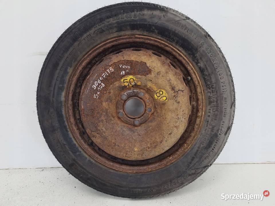 KOŁO DOJAZDOWE Volvo XC90 I 15585 R18 30647175 lubelskie Chełm