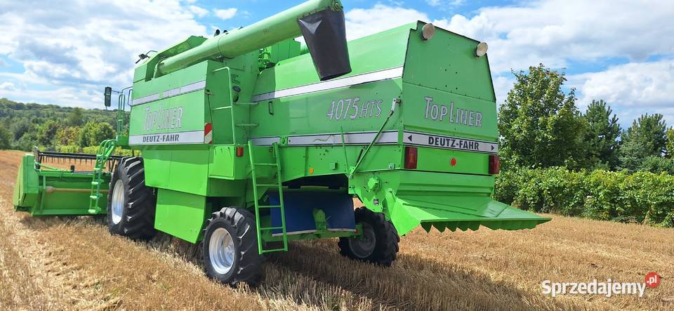 Kombajn DeutzFahr TopLiner 4075 hts Fendt John Charsznica