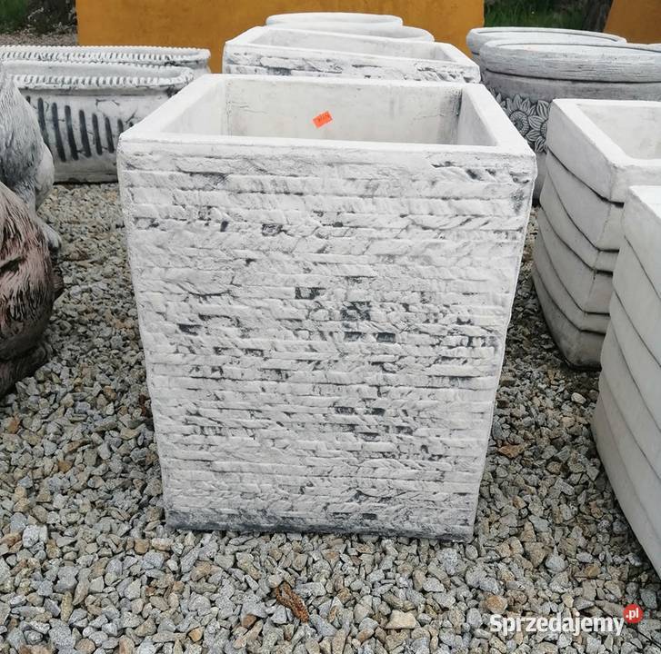 DONICA OGRODOWA BETONOWA łupek W133 Nysa
