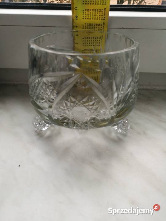 Kryształowe miseczki prl zachodniopomorskie Choszczno