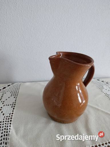 Vintage Skarb Ceramiczny Dzbanek z Duszą warmińsko-mazurskie Olsztyn