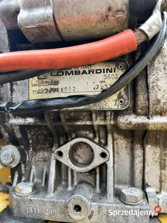 Pompy wody spalinowe 2x silnik diesel lombardini Krosno sprzedam