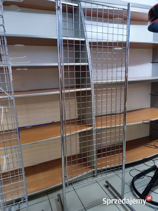 Regały głębokie drewno plus metal Bielsk Podlaski sprzedam