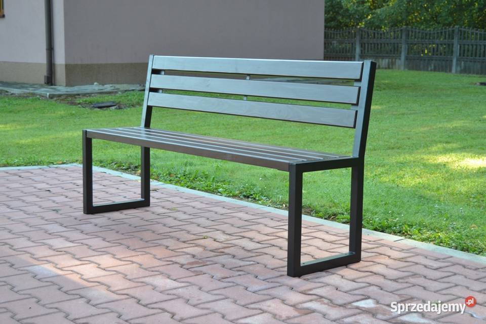 Ławka miejska ogrodowa parkowa uliczna loftowa Pruszków