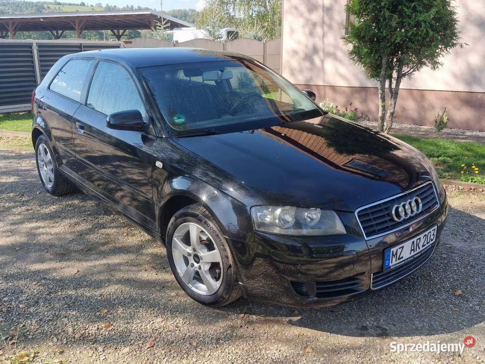 Audi A3 3drzwiowe 16 102 BENZ alu klimatronik manualna Rymanów