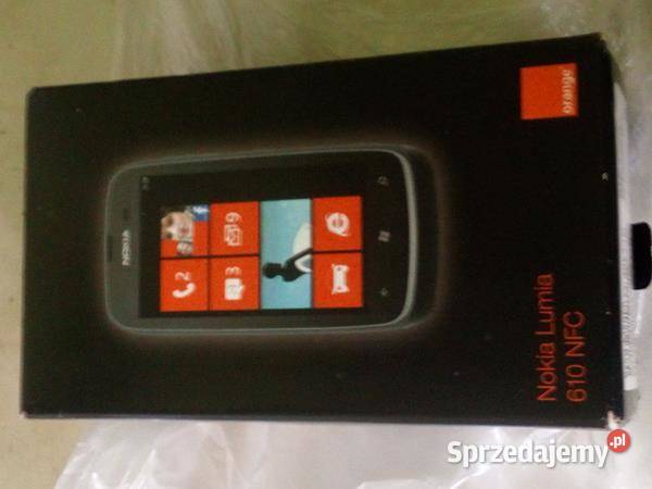PUDEŁKO TELEFONU NOKIA LUMIA 610 NFC mazowieckie Warszawa