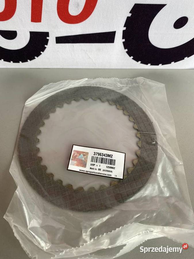 Tarcza cierna sprzęgła Massey Ferguson 3796343M2 Białystok