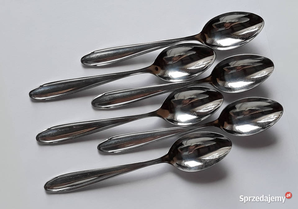 Łyżeczki do herbaty BAKELIT Gerlach sztućce PRL Dąbrowa Górnicza