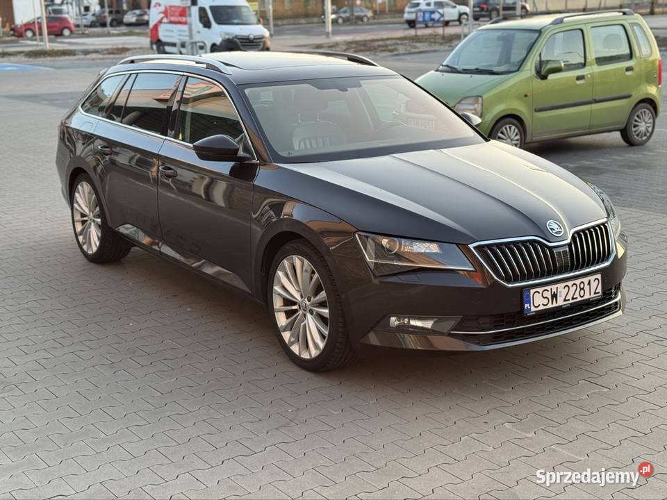 Skoda Superb DSG ALU 19 Tempomat Skóra Panorama Toruń