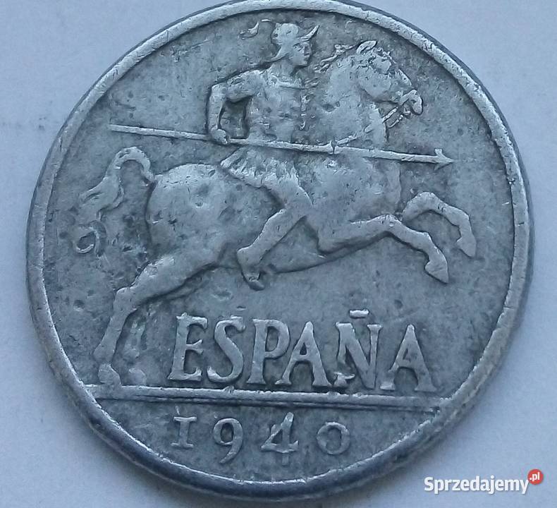 HISZPANIA-10 CENTÓW-1940 r r (FRANCO)