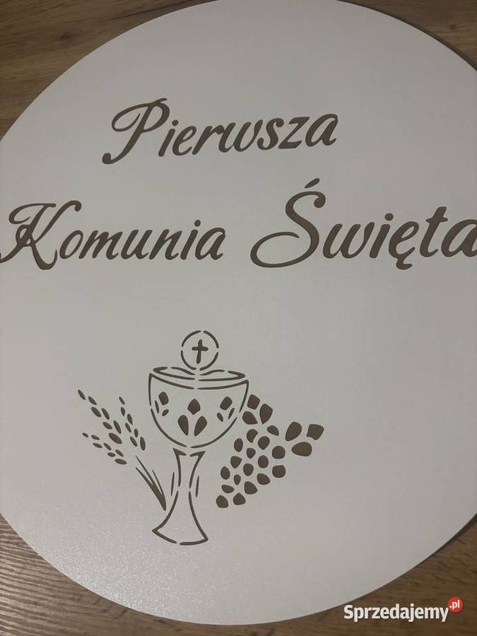 Tablica powitalna na uroczystości