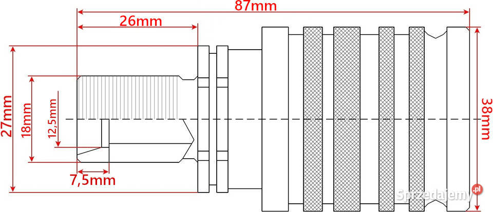 Szybkozłącze Hydrauliczne Długie EURO Gniazdo Solec Kujawski