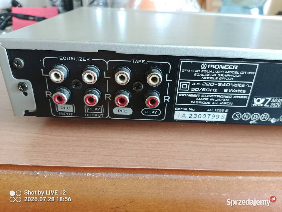 Pioneer Eqalizer GR331 Osowo sprzedam