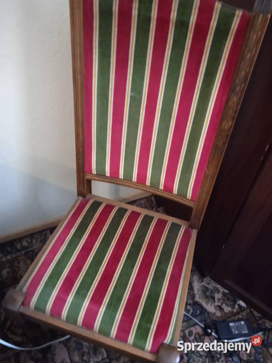 Sprzedam 6 krzeseł antycznych dębowe mocne
