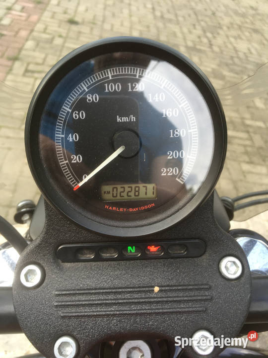 Iron 883 polski salon niski przebieg zadbany Harley-Davidson mazowieckie Stanisławów Pierwszy sprzedam