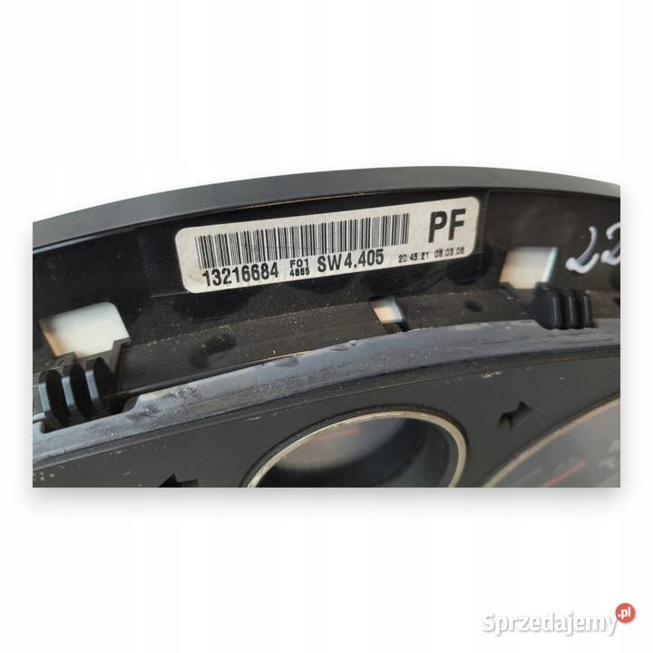 LICZNIK ZEGARY 13216684 PF Opel Astra H Zafira B