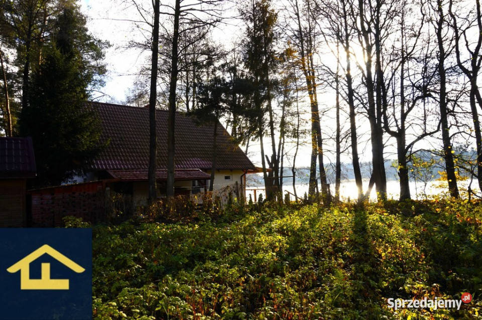 Działka z linią brzegową jeziora Ruś Mała