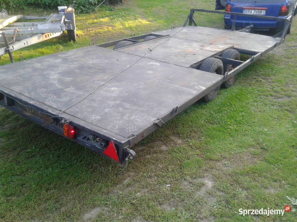 Przyczepa Laweta Do Palet Mauzerów Niska 2 Skawina