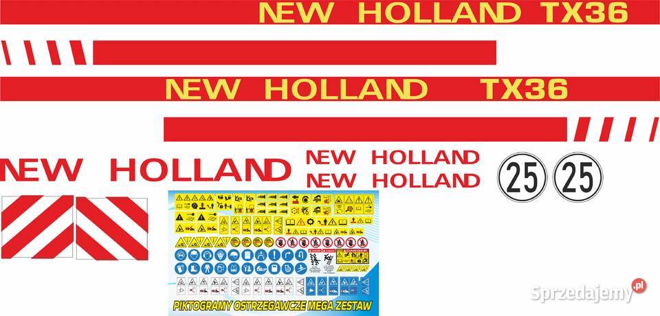 Naklejki Holland tx 36 i inne modele super mocne Bydgoszcz
