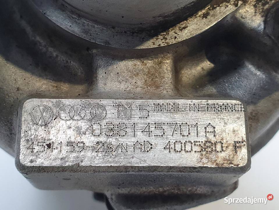 TURBOSPRĘŻARKA Audi A3 8L Golf IV 19 TDI turbo osobowe Chełm